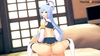 Hentai Aqua get Creampied Konosuba (Full 6scenes Video on Patreon)