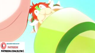 Mario Hot Fucking Princess Peach And Big Creampie | Hottest Mario Hentai 4k 60fps