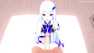 Lize handjob animation