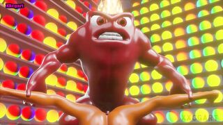 [ inside out 2 hentai ] Anger vs anxiety minions is here