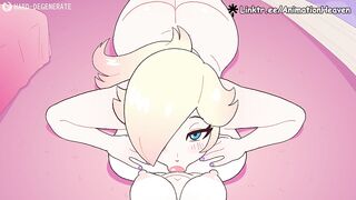 Massive Rosalina Getting Fucked By Princess Peach & Princess Daisy