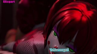 FNAF Hentai - Circus Baby Get Fuck By Freddy backroom part01