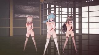 Mmd R-18 Anime Girls Sexy Dancing Clip 345