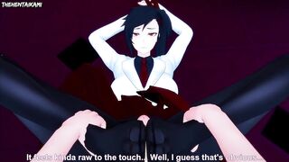 Ha Yuri Zahard from Tower of God Gives You A Footjob Hentai POV