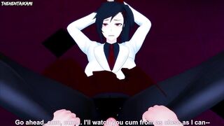 Ha Yuri Zahard from Tower of God Gives You A Footjob Hentai POV