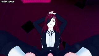 Hwa Ryun from Tower of God Gives You A Footjob Hentai POV