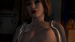 Max Caulfield gets ass fucked by Life is Strange futanari Chloe Price