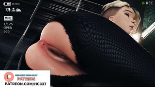 GWEN STACY ANAL FUCKED BY BBC ON THE STREET | SPIDERVERSE HENTAI ANIMATION 60FPS