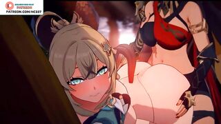 GENSHIN IMPACT FUTANARI HENTAI STORY | HOTTEST GENSHIN FUTA ANIMATION 4K 60FPS