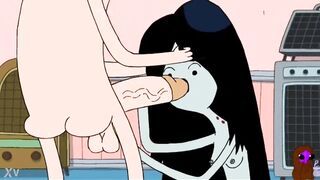 Marceline le da una mamada a Finn