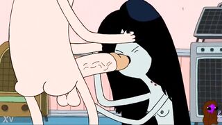 Marceline le da una mamada a Finn