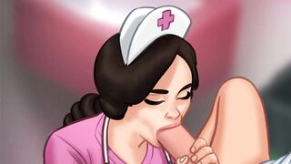 Summertime Saga - Cookie Jar - All Sex Scenes Only - Nurse #1 Part 36