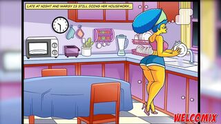 Fucking the big butt housemaid - The Simptoons Simpsons porn