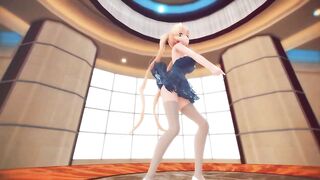 Mmd R-18 Anime Girls Sexy Dancing Clip 344