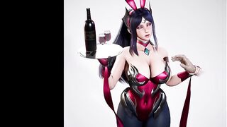 Sexy Bunny Girl Loves Hardcore Intense Rough Anal Sex