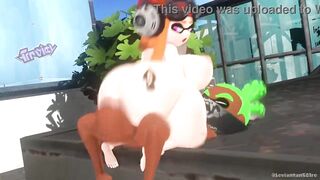 Inkling Meggy gets fucked by a BBC