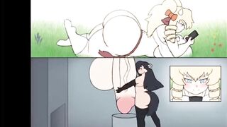 Futanari Milking On The Farm Hentai Animated 60Fps