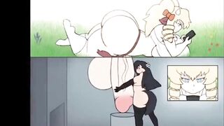 Futanari Milking On The Farm Hentai Animated 60Fps