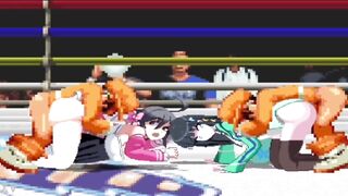 Bao(Insert KO) vs Ako & Miyuki (sample)