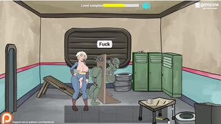 Fuckerman, Fuckout 69 (with futanari). All Sex scenes (Only). Game created by Bambook.