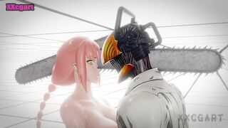 Chainsaw man Hentai - makima SEX IN WHITE Room