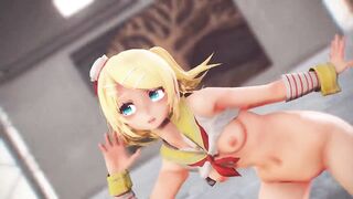 Mmd R-18 Anime Girls Sexy Dancing Clip 366