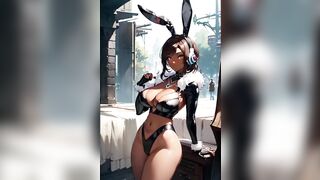 AI-Generated: Bunny Girls Compilation (X) - Anime Style | Waifu Models