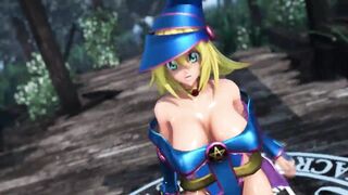 Dark magician girl yugioh mmd