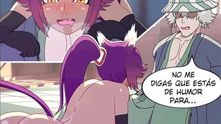 Follnado con Yoruichi La Diosa del Trueno - Manga Hentai de Bleach