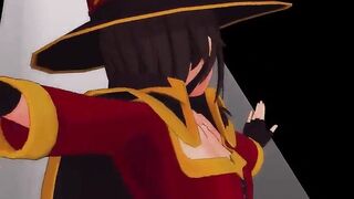 Megumin (Konosuba) Strip Lights MMD