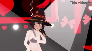 Megumin (Konosuba) Strip Lights MMD