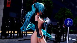 Hatsune Miku Hypno MMD Dance