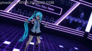 Hatsune Miku MMD Strip Dance