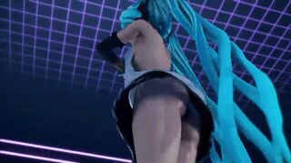 Hatsune Miku MMD Strip Dance