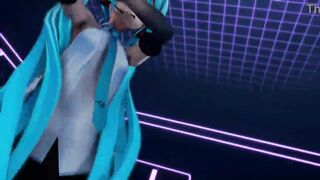 Hatsune Miku MMD Strip Dance