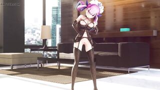 Mmd R-18 Anime Girls Sexy Dancing (clip 108)