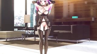 Mmd R-18 Anime Girls Sexy Dancing (clip 108)