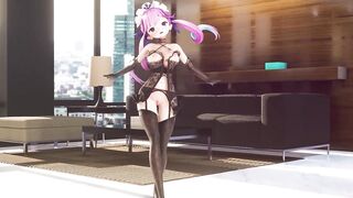 Mmd R-18 Anime Girls Sexy Dancing (clip 108)