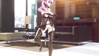 Mmd R-18 Anime Girls Sexy Dancing (clip 108)