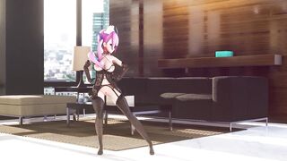 Mmd R-18 Anime Girls Sexy Dancing (clip 108)