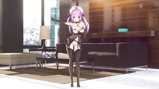 Mmd R-18 Anime Girls Sexy Dancing (clip 108)