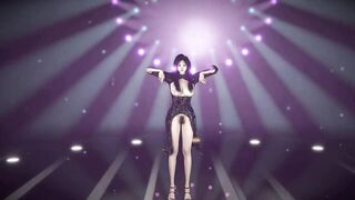 3D big boobs Korean slut naked her big ass shaking her boobs