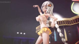 Mmd R-18 Anime Girls Sexy Dancing Clip 399