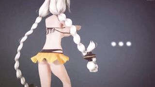 Mmd R-18 Anime Girls Sexy Dancing Clip 399