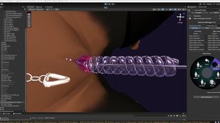 Fissure 3D Alien Vagina Showcase for VRChat