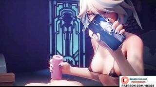 FURINA NTR BBC HENTAI ANIMATION POV HENTAI 4K 60FPS