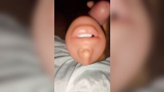 I just inserted my dick into toy vagina and I got an unbearable loud orgasm