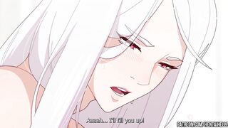 neir autonoma hentai 2B getting creampied in her tight anal 2D animation