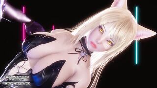 [MMD] Red Velvet - Monster Ahri Evelynn Sexy Kpop Dance League of Legends Hentai Uncensored 4K 60FPS