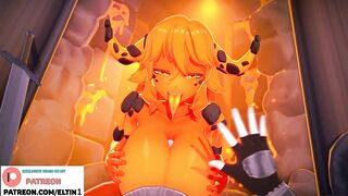 Magma Girl Do Amazing Hottest Titjob And Getting Cum | Best Cartoon Hentai 4k 60fps